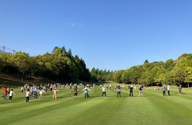 ゴルフ場でラジオ体操&９ホールWALK&RUN【千葉県・大網白里】